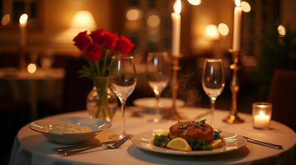 Comment profiter d'un repas romantique pour la Saint-Valentin à Angers