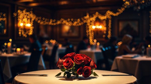 Top restaurants à Angers pour un dîner romantique de Saint-Valentin